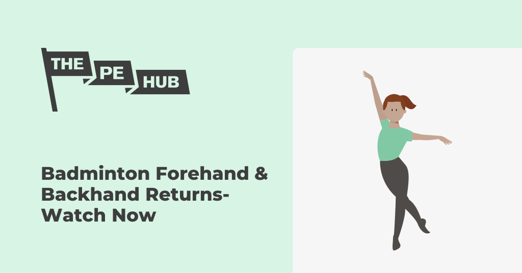 Badminton Forehand & Backhand Returns-Watch Now | The PE Hub